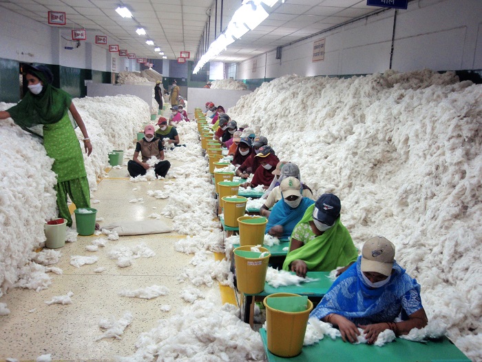 Indian cotton spinning mills running at 60-65 percent capacity utilization,  GST hits export further low