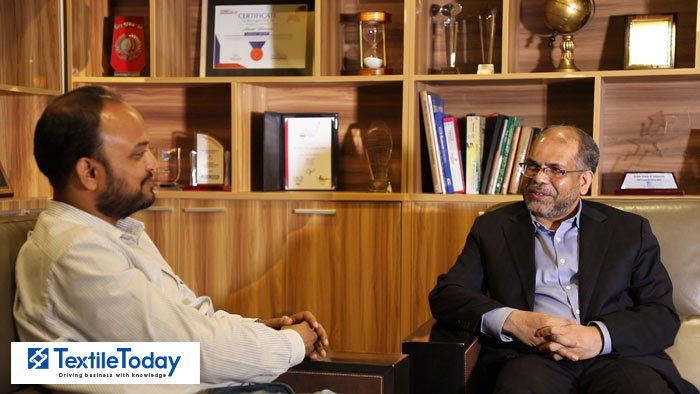 Hossain Mehmood MD of Anwar Group shared his views with Tareq Amin, Founder &  CEO Bangladesh Textile Today