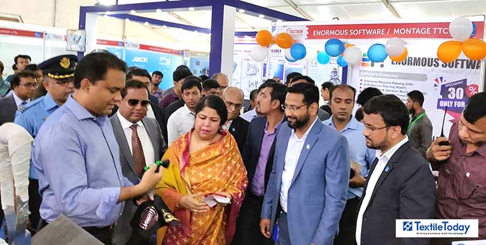 Three concurrent exhibitions displaying latest textile machinery and  technology (video)