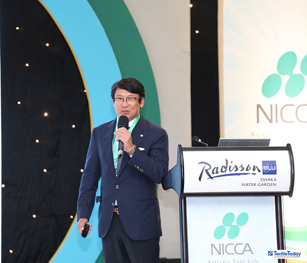 Yasumasa Emori, CEO, NICCA Chemical Co