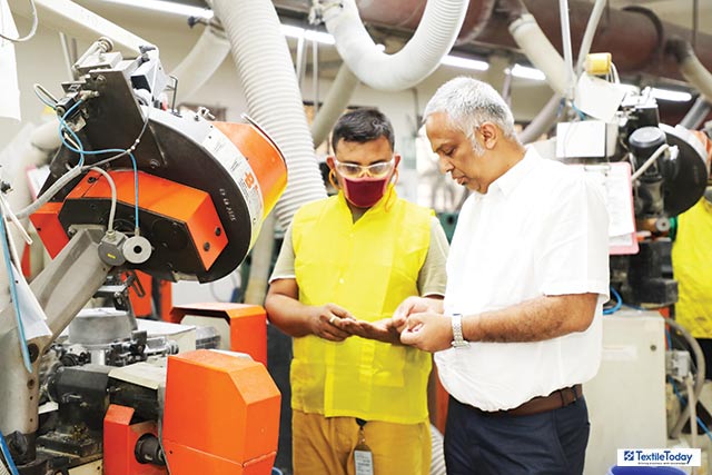 Md Abdur Roup Dekko Accessories, recycle polyester button process