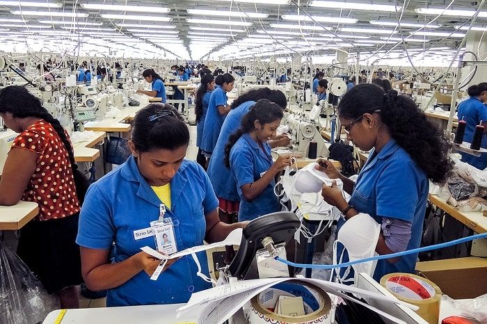 Sri Lankan Textile And Garment Exports Jump 28 In H1 21   Sri Lankan Textile Garments Exports 21 