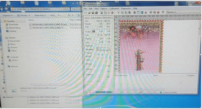 A comparative study between conventional rotary screen printing and ...