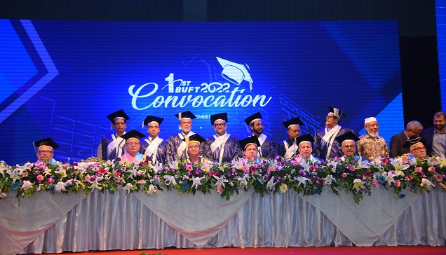 BUFT-first convocation ceremony