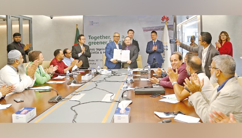 Huawei & BGMEA team up to build green Bangladesh