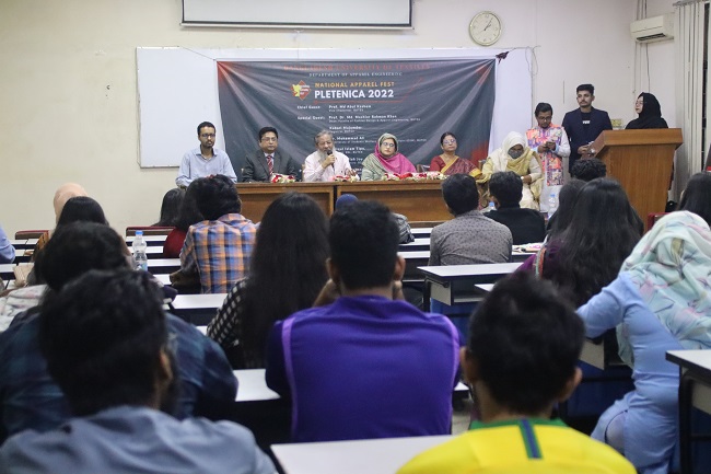 BUTEX's Apparel Engineering Dept. organizes ‘National Apparel Fest, 2022’
