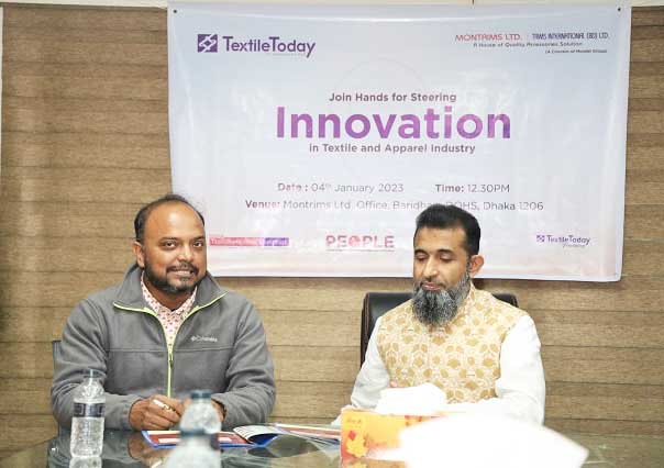 Montrims-signs-Textile Today Innovation Hub 