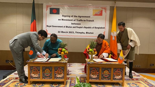 Bangladesh and Bhutan to boost transit agreement