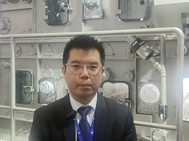 Kelvin L. H. Chung, Sales Manager, Sales Department (Overseas), Goller.