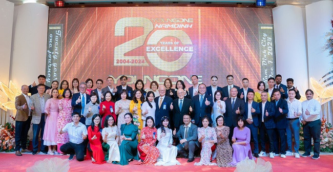 Youngone Nam Dinh celebrates 20 years of excellence in Vietnam