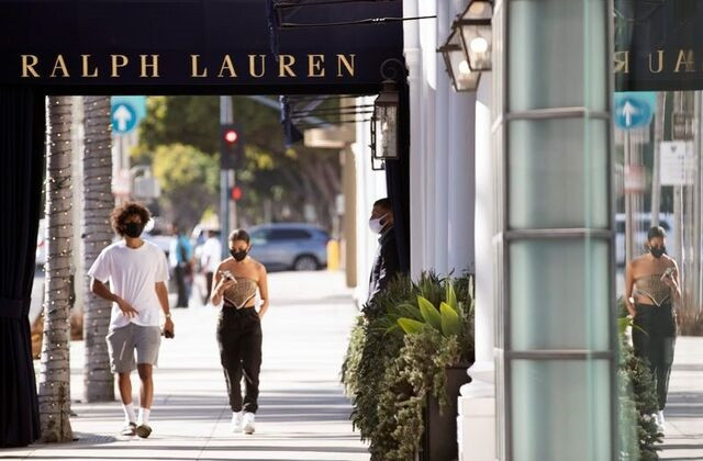 【値下げ】 Ralph FY25 Q1 in revenue percent 1 announces Lauren 水着・ラッシュガード