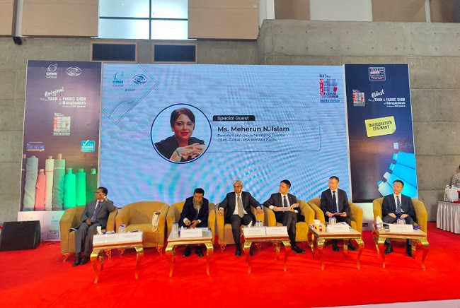Four-day international exhibition organized by 'CEMS-Global USA' and 'CCPIT Tex China' begins at ICCB