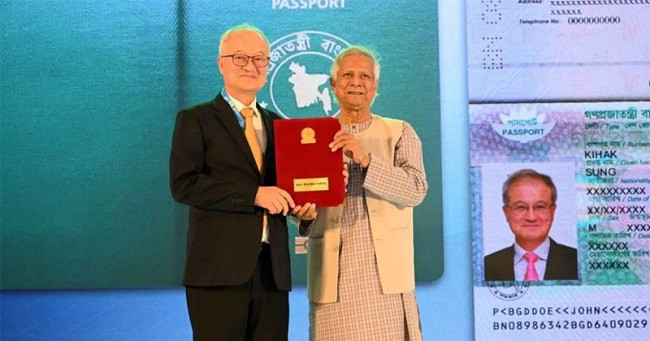 Kihak Sung awarded honorary citizenship for remarkable contribution in Bangladesh's RMG sector