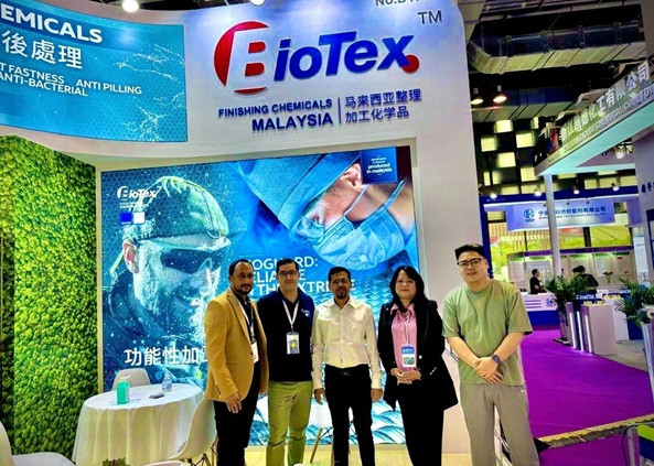 BioTex displays innovative chemical technologies at Interdye 2025