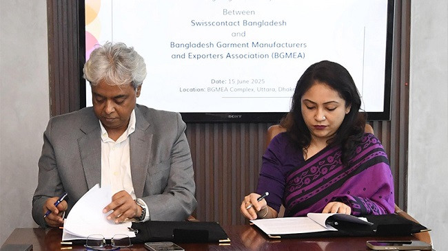 Swisscontact, BGMEA signs MoU for sustainable transformation in apparel sector