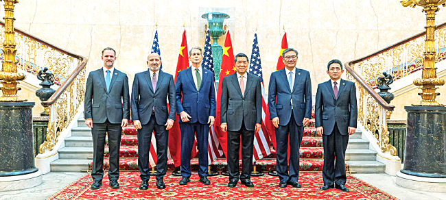U.S. and China agree on trade framework amid tensions over tariffs