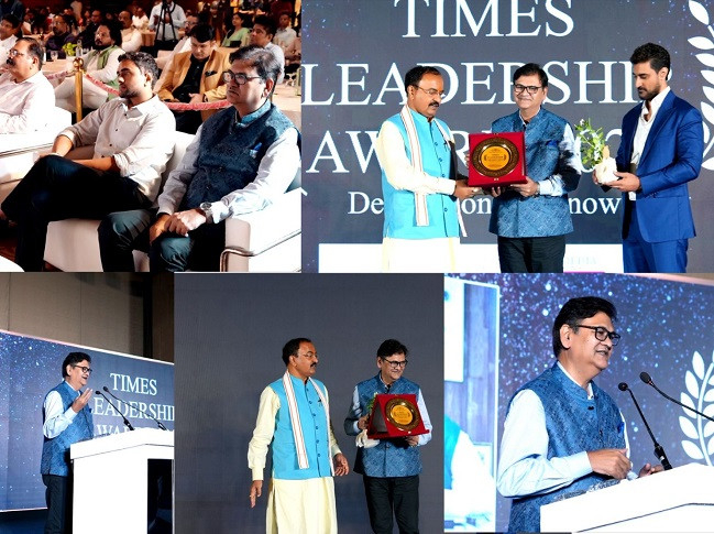 AMA Herbal CEO Yawer Ali Shah honored at Times Leadership Awards 2025