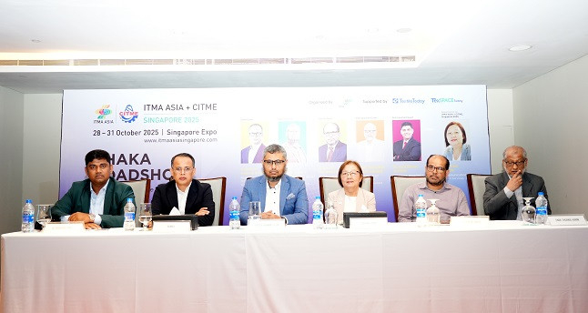 ITMA ASIA + CITME, Singapore 2025 holds roadshow in Dhaka