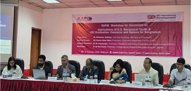 Bangladesh's exports may fall by up to 14% due to US counter-tariffs